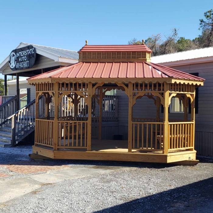 Oval Style Gazebo | i20 Outdoor Products Gallery Image