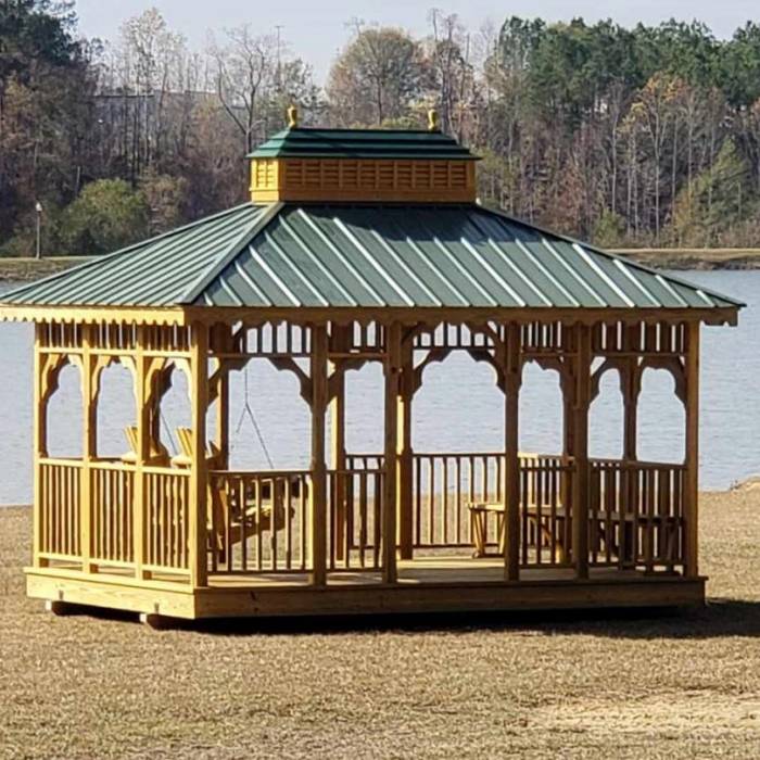 Rectangle Style Gazebo | i20 Outdoor Products Gallery Image