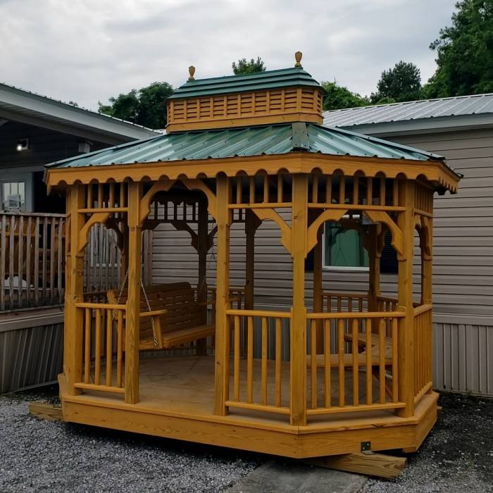 Oval Style Gazebo